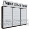 Сигаретный тройной тандем на десять уровней по высоте с единовременным открыванием створок Сигаретный тройной тандем на десять уровней по высоте с единовременным открыванием створок